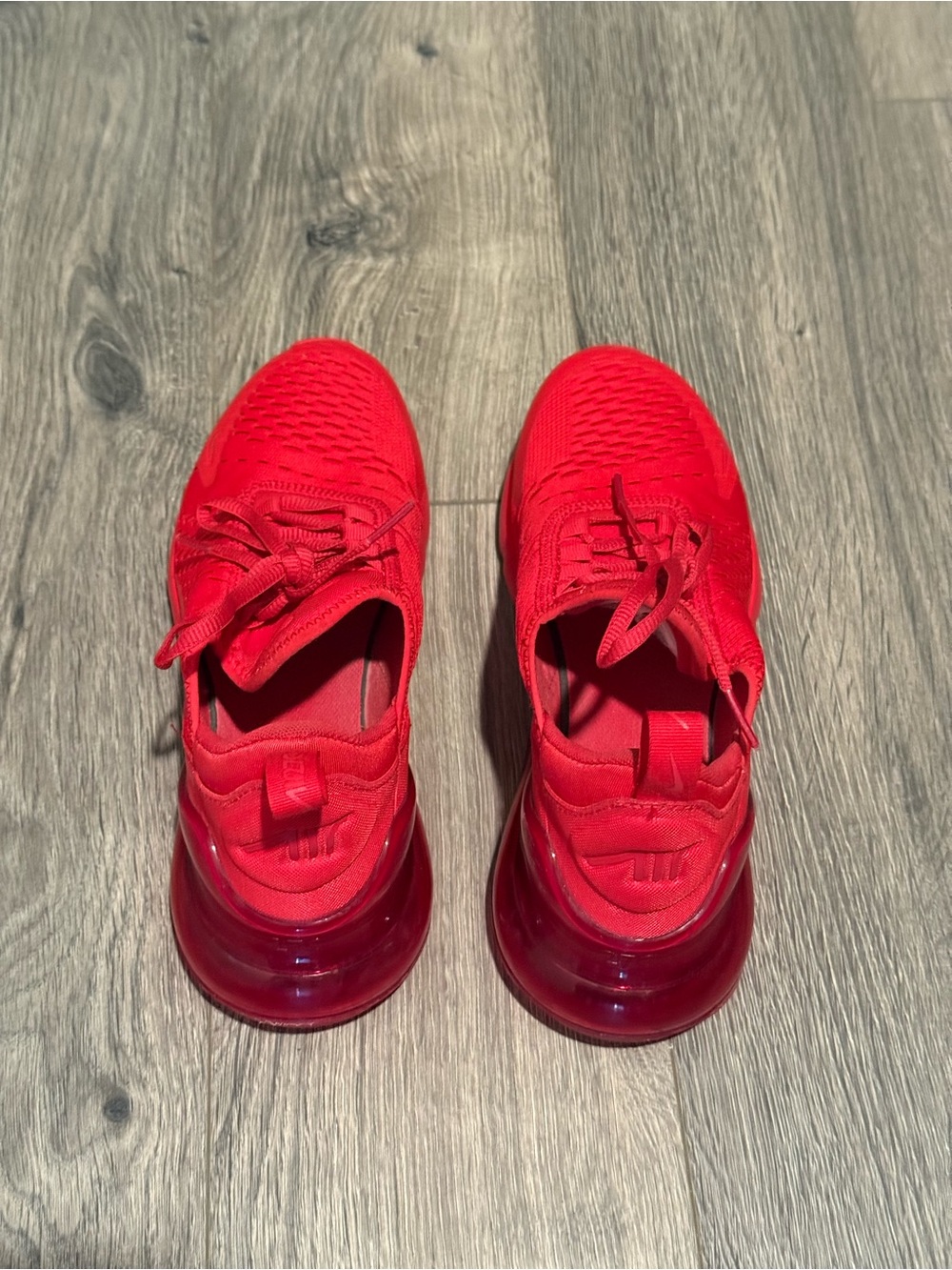 Nike Air Max 270 Red Athletic Sneakers